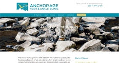 Desktop Screenshot of anchoragefootnankle.com